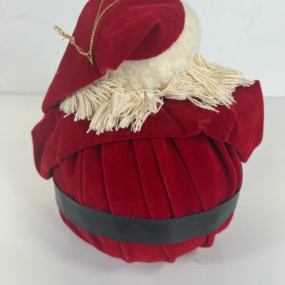 Vintage Silvestri Santa Claus 8” Height Christmas Ornament‎